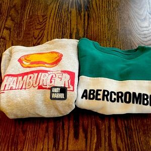 Lot of 2 Kids Sweatshirts